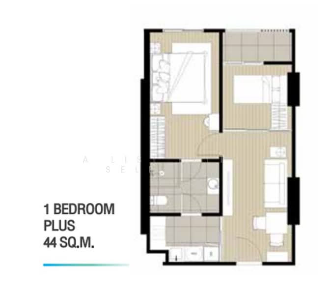 IDEO Sukhumvit Rama 4, Bangkok, Soi Sukhumvit 44, Sukhumvit Road, Phra Kanong, Khlong Toei, Bangkok, 2 Bedrooms, 44 sqm, Condo For Sale, by A LIST ELITE SELECTED, 500385058 - DDproperty.com