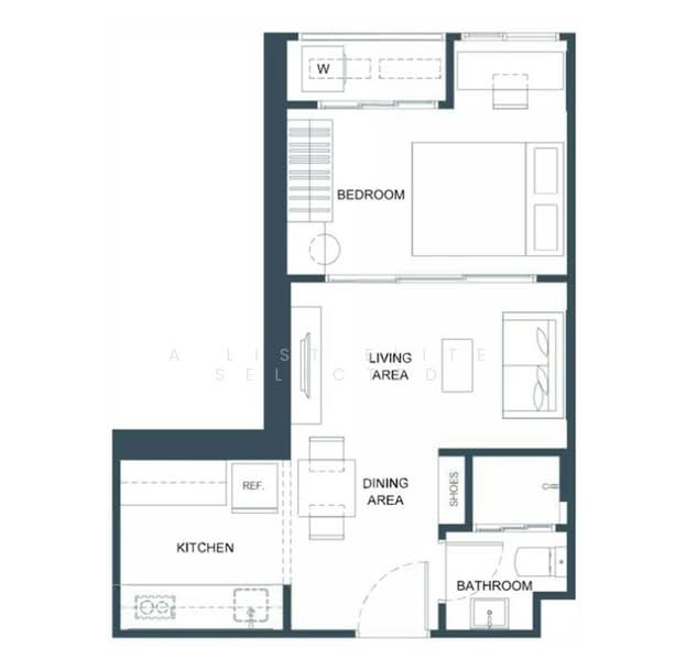 FLO by Sansiri, Bangkok, Somdet Chaopraya Road, Khlong San, Bangkok, 1 Bedroom, 34 sqm, Condo For Sale, by A LIST ELITE SELECTED, 500385074 - DDproperty.com