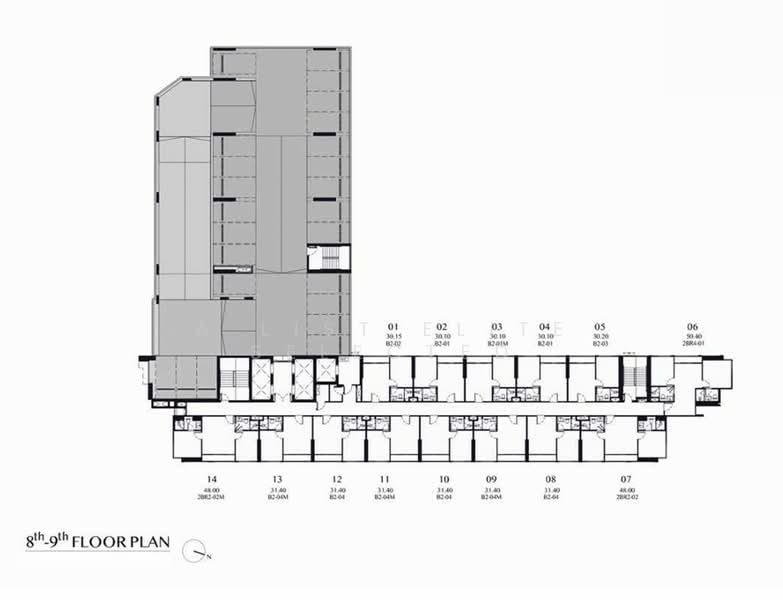 Origin Residences Sukhumvit, Bangkok, Phra Kanong, Khlong Toei, Bangkok, 2 Bedrooms, 48 sqm, Condo For Sale, by A LIST ELITE SELECTED, 500385152 - DDproperty.com