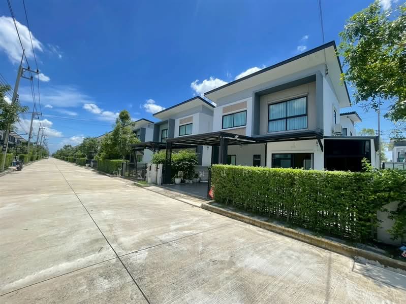 Eco Haus Wongwaen-Lamlukka, Pathum Thani, Bung Kham Proi, Lam Luk Ka, Pathum Thani, 3 Bedrooms, 150 sqm, Semi-Detached House (Twin House) For Sale, by คุณ ณัฐ ตุ่มแก้ว (ซี), 500385284 - DDproperty.com