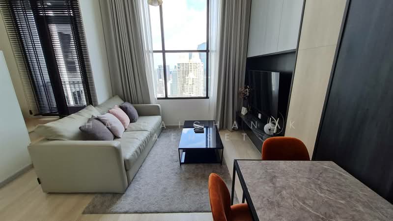 Knightsbridge Prime Sathorn, Bangkok, 599 Naradhiwas Rajanagarindra Road, Thung Maha Mek, Sathon, Bangkok, 1 Bedroom, 37 sqm, Condo For Rent, by Hathaichanok Saenset, 500385468 - DDproperty.com
