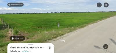 ขาย - ที่ดินเปล่า 55 ไร่ 80 ตร.ว. ใกล้ตลาดคลองสวน 100 ปี ซอยบ้านปลัดสาย ถนนเทพราช-ลาดกระบัง (ฉช.3001), สมุทรปราการ