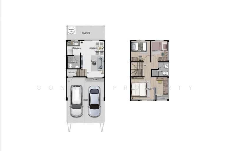 Venue 24 Westgate, Nonthaburi, Wat Lat Pladuk Road, Bang Khu Rat, Bang Bua Thong, Nonthaburi, 2 Bedrooms, 105 sqm, Townhouse For Sale, by Connex Property, 500385608 - DDproperty.com