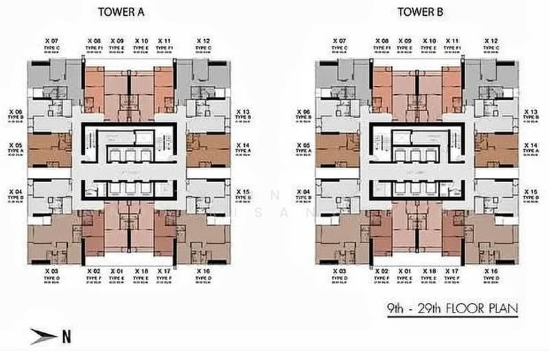 One9Five Asoke-Rama 9, Bangkok, 195 Soi Rama 9 Soi 5, Huai Khwang, Bangkok, 1 Bedroom, 35 sqm, Condo For Sale, by Trinnaya Dungsirisangthong, 500385903 - DDproperty.com