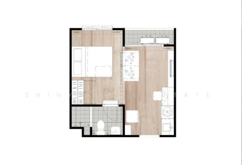 Notting Hill สุขุมวิท 105, กรุงเทพ, 105 Sukhumvit, บางนา, กรุงเทพ, 26 ตร.ม., คอนโด ขาย, โดย Shinyu Real Estate, 500386009 - DDproperty.com