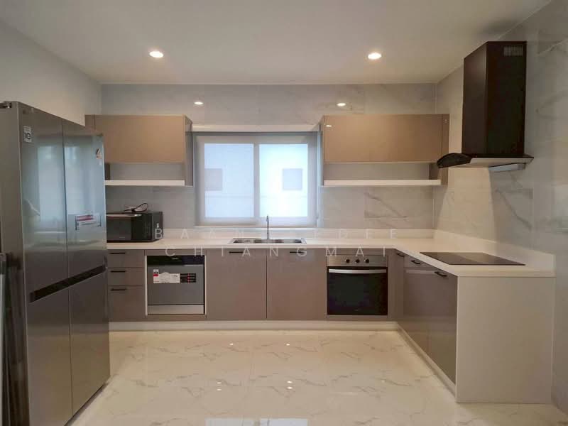A house for rent near Panyaden International School, Rental Price: 48,000 THB / month No.14H1100, Chiang Mai, Nam Phare, Hang Dong, Chiang Mai, 4 Bedrooms, 150 sqm, Single Detached House For Rent, by Baandeedee Chiangmai, 500386191 - DDproperty.com