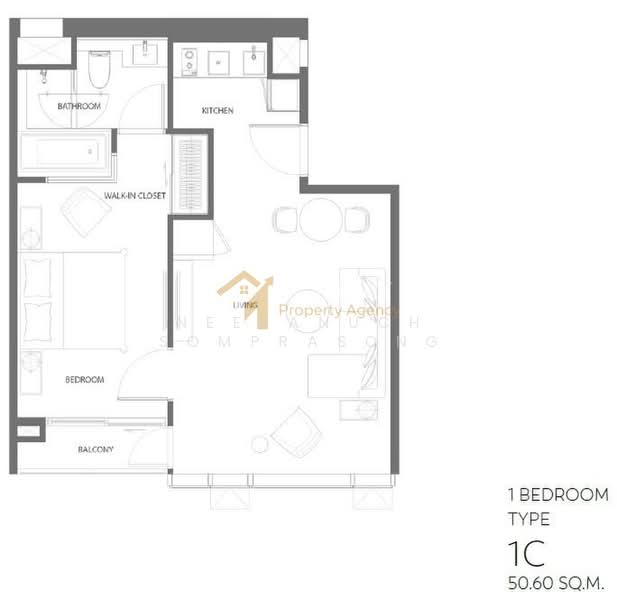 The Strand Thonglor, Bangkok, 36 Soi Sukhumvit 55, Khlong Tan Nua, Watthana, Bangkok, 1 Bedroom, 50 sqm, Condo For Sale, by Neeranuch Somprasong, 500386379 - DDproperty.com