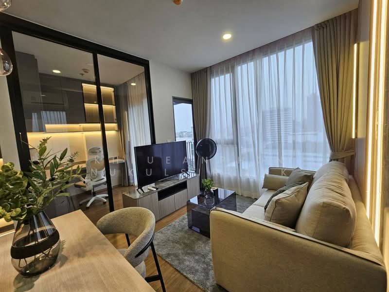 Cloud Thonglor-Phetchaburi, Bangkok, 1986 New Petchaburi Road, Bang Kapi, Huai Khwang, Bangkok, 1 Bedroom, 38 sqm, Condo For Rent, by Khlueanphon Nukulsirisak, 500386611 - DDproperty.com