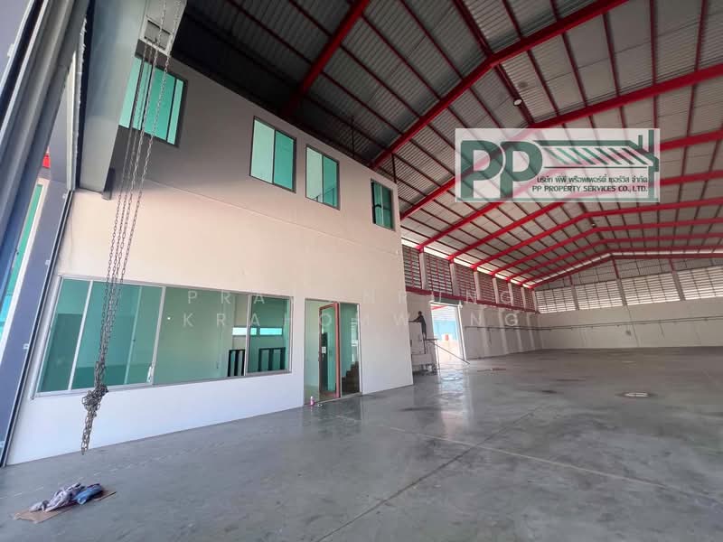 CODE:PP1-W1238-0626 ให้เช่าโรงงานคลังสินค้า พร้อมออฟฟิศ พื้นที่ขนาด 1,000 ตรม. พื้นที่สีชมพู สามรถข, สมุทรสาคร, ท่าเสา, กระทุ่มแบน, สมุทรสาคร, 1,000 ตร.ม., โกดัง-โรงงาน ให้เช่า, โดย PRAWANRUNG KRAHOMWONG, 500387395 - DDproperty.com