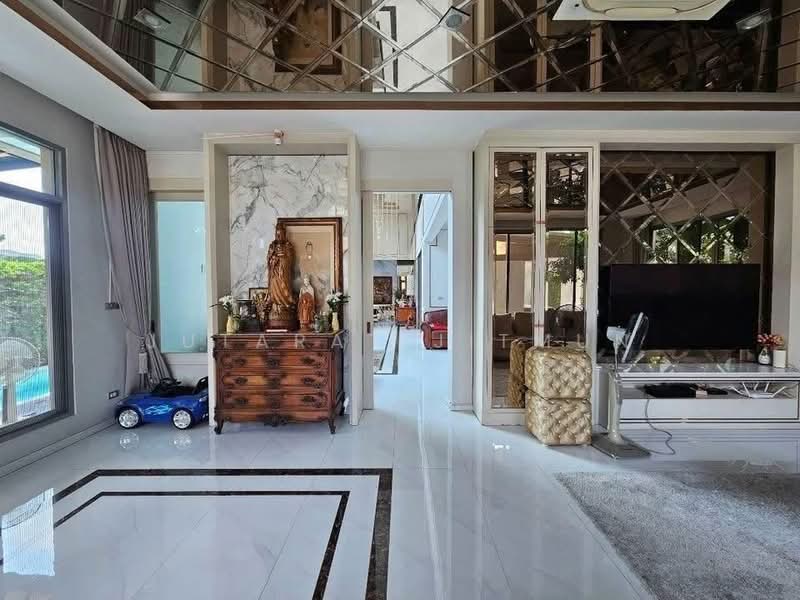 บ้านหรูพร้อมสระว่ายน้ำส่วนตัว ย่านราชพฤกษ์, Pathum Thani, Bang Khu Wat, Muang Pathum Thani, Pathum Thani, 3 Bedrooms, 400 sqm, Single Detached House For Sale, by Jutarat Jitmun, 500387427 - DDproperty.com