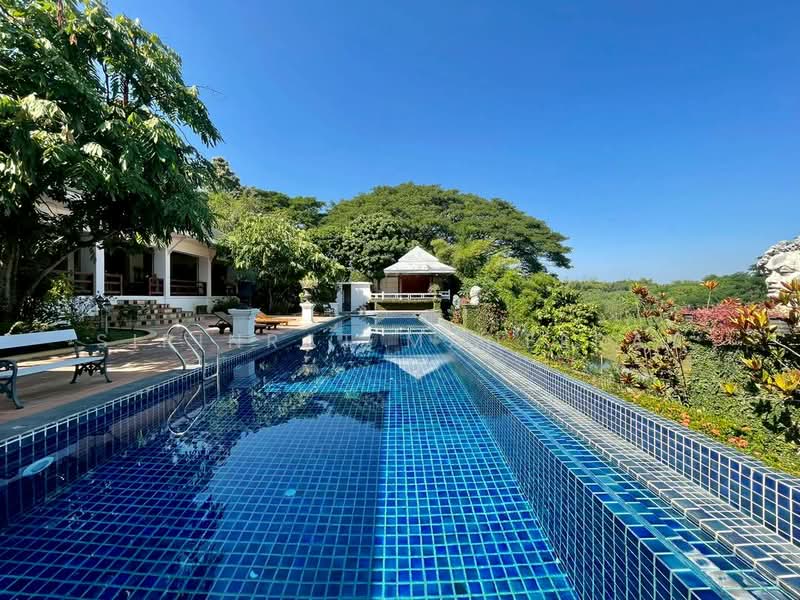 ขายบ้านพักตากอากาศสุดหรู สไตล์รีสอร์ตส่วนตัว คฤหาสน์ไม้สักทองหลังใหญ่ พร้อมสระว่ายน้ำ ติดแม่น้ำปิง, เชียงใหม่, ดอนแก้ว, แม่ริม, เชียงใหม่, 3,847 ตร.ม., บ้านเดี่ยว ขาย, โดย Sirinrat Maneerat, 500387478 - DDproperty.com