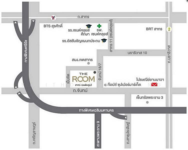 The Room Sathorn-St.Louis : เดอะ รูม สาทร - เซนหลุยส์, กรุงเทพ, 55 ซอยจันทน์ 18/7 ถนนจันทน์, ทุ่งวัดดอน, สาทร, กรุงเทพ, 34 ตร.ม., คอนโด ให้เช่า, โดย Sirithong Saetang, 500388137 - DDproperty.com
