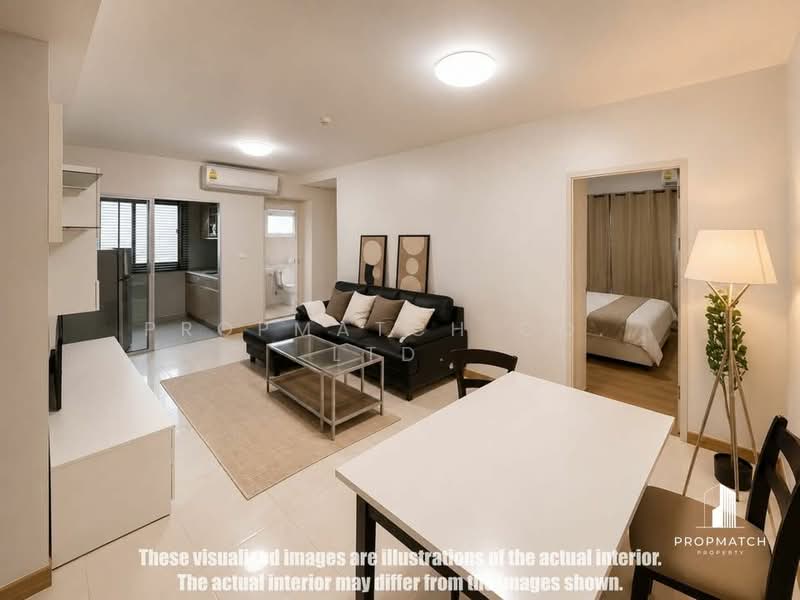Supalai Park Ekkamai-Thonglor, Bangkok, Petchaburi Road, Bang Kapi, Huai Khwang, Bangkok, 2 Bedrooms, 82 sqm, Condo For Rent, by PROPMATCH CO., LTD., 500388211 - DDproperty.com