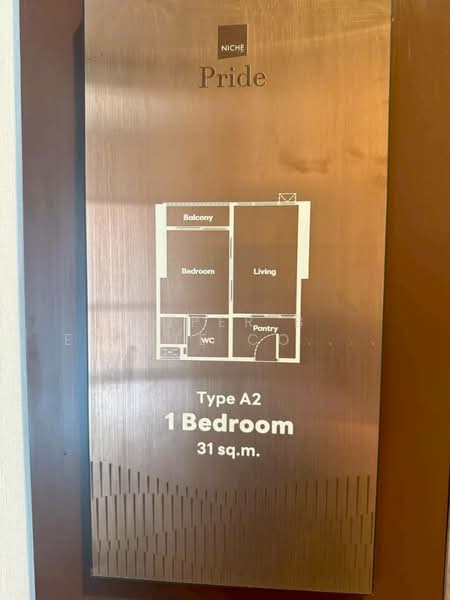Niche Pride Ekkamai, Bangkok, Soi Ekkamai 26, Khlong Tan Nua, Watthana, Bangkok, 1 Bedroom, 31 sqm, Condo For Sale, by Super B Estate Co., Ltd, 500389366 - DDproperty.com
