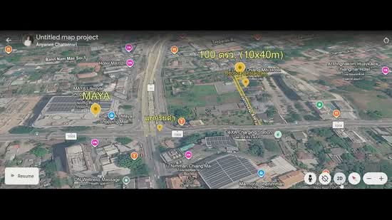 ที่ดิน100 ตรว., เชียงใหม่, ห้วยแก้ว, สุเทพ, เมืองเชียงใหม่, เชียงใหม่, 400 ตร.ม., ที่ดิน ให้เช่า, โดย Anyanee Norranitchaiyakul, 500389401 - DDproperty.com