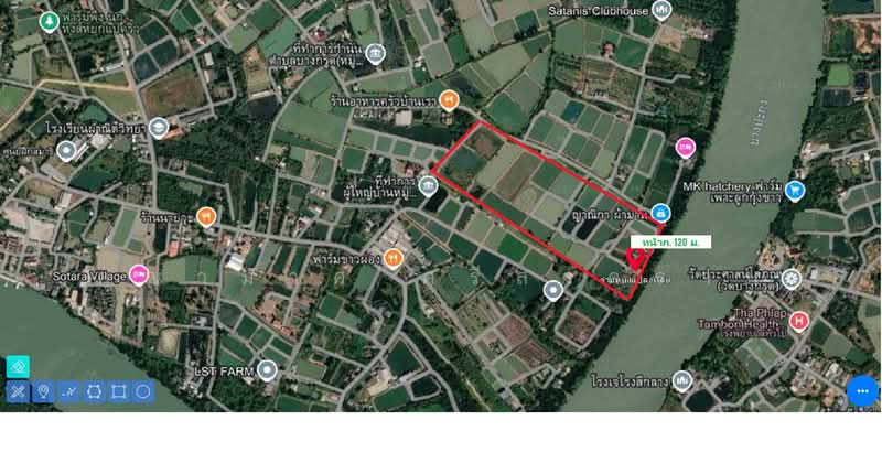 บางปะกง, Chachoengsao, Bang Krut, Ban Pho, Chachoengsao, , 94,400 sqm, Land For Sale, by Khunamat Srisongkhram, 500389413 - DDproperty.com