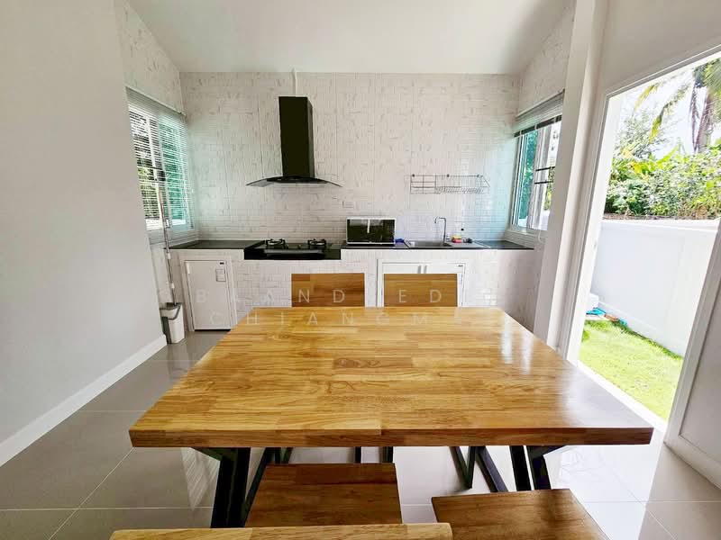 A house for rent near Kad Farang, Chiang Mai Rental Price: 25,000 THB / month Property ID: No.14H984, Chiang Mai, Hang Dong, Chiang Mai, 3 Bedrooms, 110 sqm, Single Detached House For Rent, by Baandeedee Chiangmai, 500390436 - DDproperty.com
