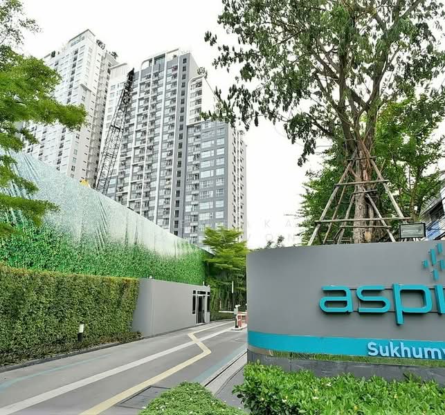 Aspire Sukhumvit 48, Bangkok, Sukhumvit Road, Phra Kanong, Khlong Toei, Bangkok, 1 Bedroom, 32 sqm, Condo For Rent, by Praewpakar Soontawong, 500391563 - DDproperty.com