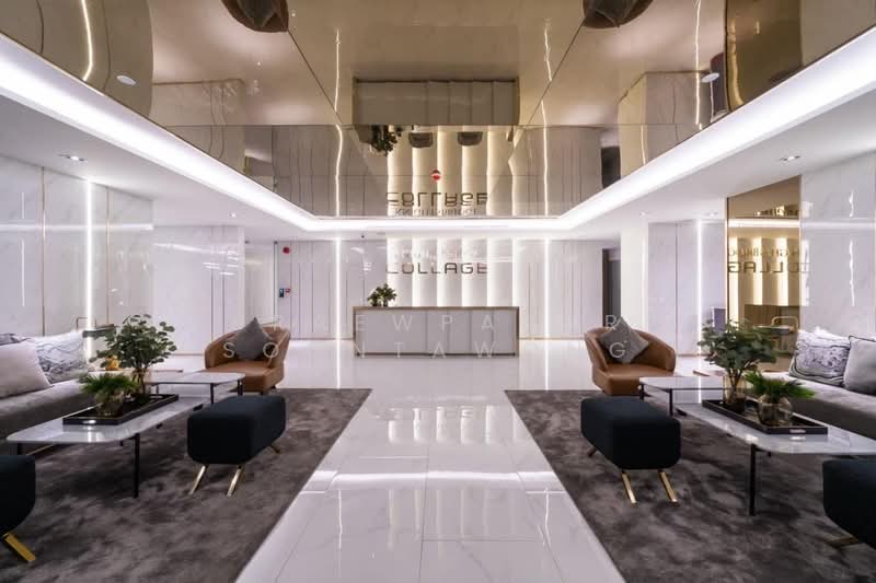 Knightsbridge Collage Sukhumvit 107 : ไนท์บริดจ์ คอลลาจ สุขุมวิท 107, สมุทรปราการ, ถนนสุขุมวิท 107, สำโรงเหนือ, เมืองสมุทรปราการ, สมุทรปราการ, 29 ตร.ม., คอนโด ให้เช่า, โดย Praewpakar Soontawong, 500391653 - DDproperty.com