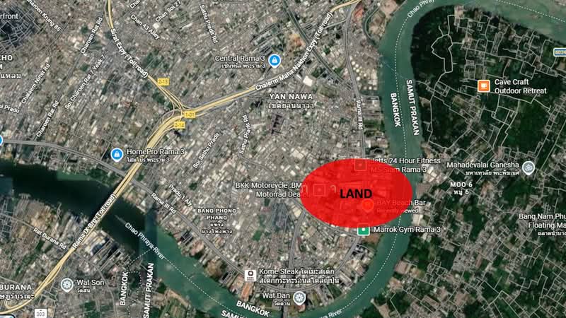 กรุงเทพ, กรุงเทพ, ช่องนนทรี, ยานนาวา, กรุงเทพ, 408 ตร.ม., ที่ดิน ขาย, โดย จิดาภา, 500391680 - DDproperty.com