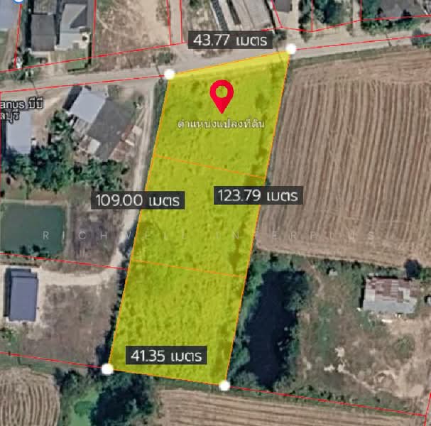 Land for sale in Nong Bon Daeng, 3 rai, adjacent to a concrete road, Chon Buri (Pattaya), Nong Bon Daeng, Ban Bung, Chon Buri (Pattaya), , 4,800 sqm, Land For Sale, by RICHWELL INTERPLUS, 500392270 - DDproperty.com