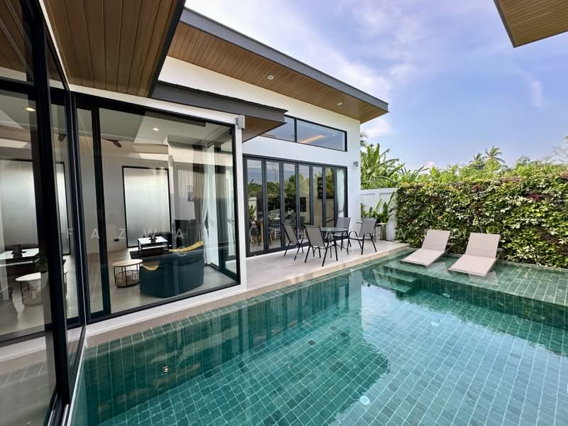Orchard Villas Pasak 3 3BR Pool Villa for Rent Near Boat Avenue Phuket, Phuket, Choeng Thale, Thalang, Phuket, 3 Bedrooms, 189 sqm, Villa For Rent, by Fazwaz (Thailand) Co., Ltd., 500392615 - DDproperty.com