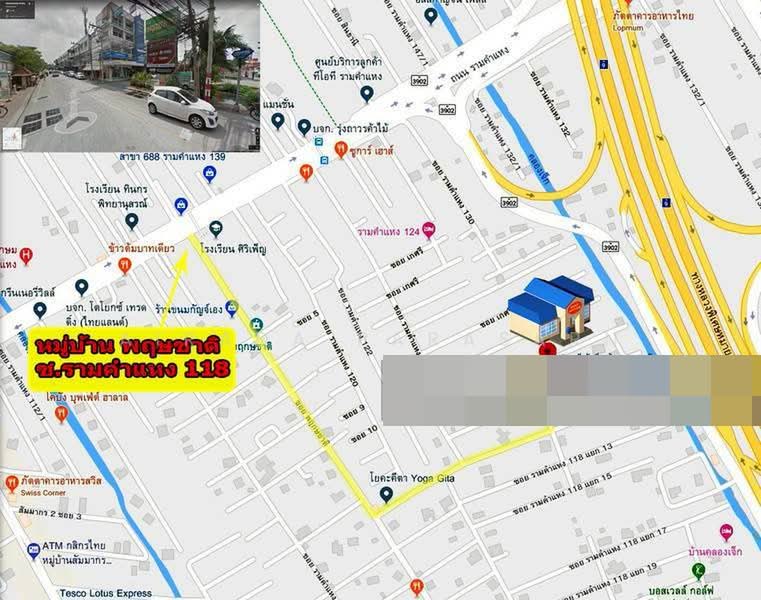 Corner plot, Soi Ramkhamhaeng 118, Bangkok, Saphan Sung, Bangkok, , 832 sqm, Land For Rent, by Airada Parasarn, 500392728 - DDproperty.com