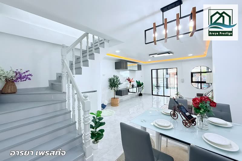Moobaan KC Ramintra 3, Bangkok, Soi Hatairat 39, Sam Wa Tawan Tok, Khlong Sam Wa, Bangkok, 2 Bedrooms, 75 sqm, Townhouse For Sale, by วิสุทธินี เฉลิมสินสุวรรณ, 500392941 - DDproperty.com