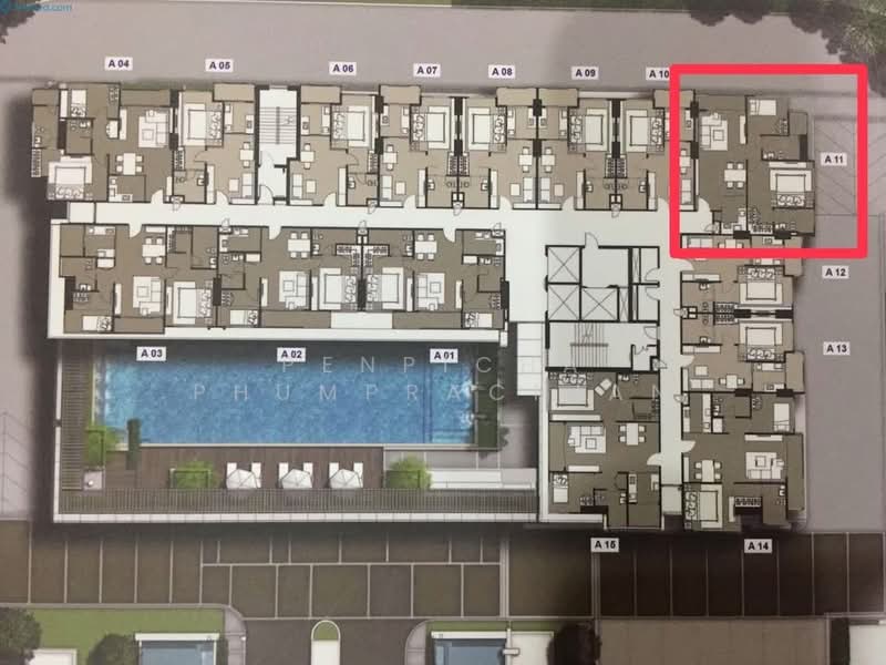 The Room Sathorn-Taksin, Bangkok, 99 Ratchaphruek Road, Bukkalo, Thon Buri, Bangkok, 2 Bedrooms, 78 sqm, Condo For Rent, by Penpicha Phumprachian, 500393089 - DDproperty.com