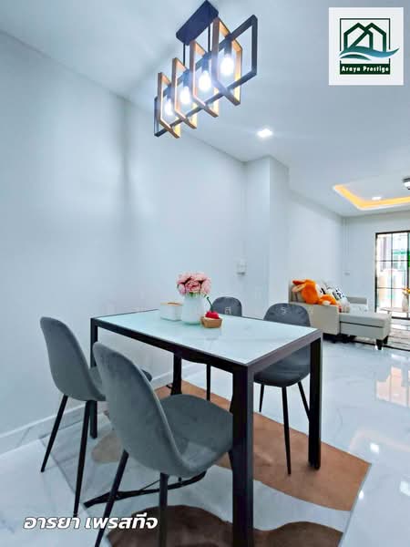 Poonsinh Thani 3, Bangkok, Rat Phatthana Road, Khlong Song Ton Nun, Lat Krabang, Bangkok, 2 Bedrooms, 75 sqm, Townhouse For Sale, by วิสุทธินี เฉลิมสินสุวรรณ, 500393489 - DDproperty.com