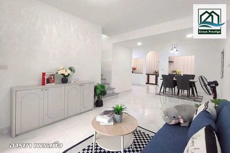 Pruksa Ville 55 Wongwaen-Ramintra : พฤกษาวิลล์ 55 วงแหวน-รามอินทรา, กรุงเทพ, ซอย สุเหร่าคลองหนึ่ง 13, บางชัน, คลองสามวา, กรุงเทพ, 84 ตร.ม., ทาวน์เฮ้าส์ ขาย, โดย วิสุทธินี เฉลิมสินสุวรรณ, 500394058 - DDproperty.com