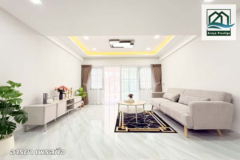 Poonsin Thani 1, Bangkok, Khlong Song Ton Nun, Lat Krabang, Bangkok, 3 Bedrooms, 74 sqm, Townhouse For Sale, by วิสุทธินี เฉลิมสินสุวรรณ, 500394088 - DDproperty.com