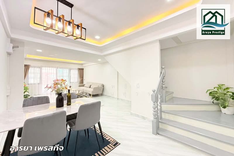 Poonsin Thani 1, Bangkok, Khlong Song Ton Nun, Lat Krabang, Bangkok, 3 Bedrooms, 74 sqm, Townhouse For Sale, by วิสุทธินี เฉลิมสินสุวรรณ, 500394088 - DDproperty.com