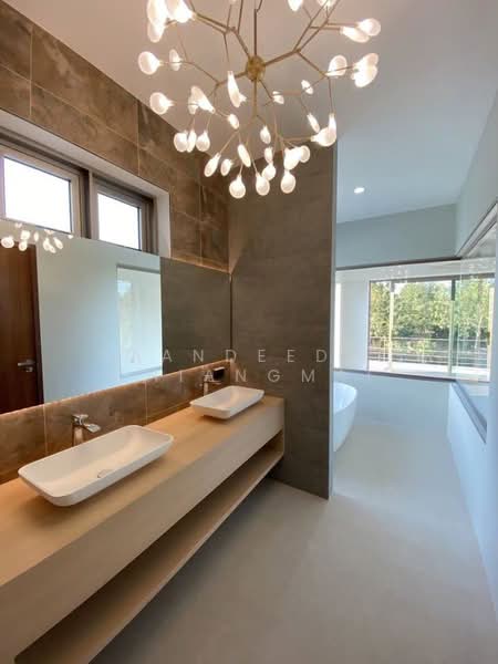 Pool Villa ให้เช่า - ใกล้สวนน้ำแกรนด์แคนยอน เพียง 5 นาที ค่าเช่า 120,000 บาท / เดือน No.14P032, เชียงใหม่, น้ำแพร่, หางดง, เชียงใหม่, 400 ตร.ม., บ้านเดี่ยว ให้เช่า, โดย Baandeedee Chiangmai, 500394260 - DDproperty.com