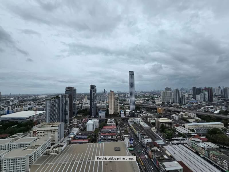 Knightsbridge Prime Onnut, Bangkok, Soi On Nut 1/1 Sukhumvit Road77, Phra Kanong Nua, Watthana, Bangkok, 1 Bedroom, 25 sqm, Condo For Rent, by Sompob Buaparungsri, 500394422 - DDproperty.com