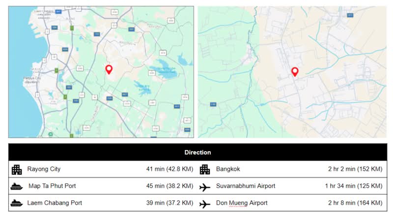 ขายโรงงานพร้อมที่ดินขนาด 10 ไร่ ภายในนิคมอุตสาหกรรมอมตะซิตี้ ระยอง, ระยอง, มาบยางพร, ปลวกแดง, ระยอง, 2,304 ตร.ม., โกดัง-โรงงาน ขาย, โดย ณัฐกุล พวงสมบัติ, 500394798 - DDproperty.com