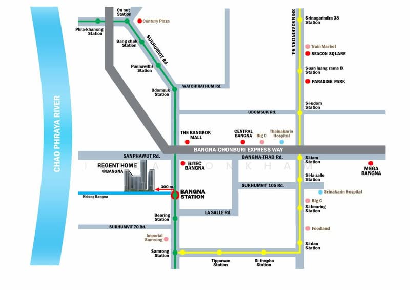Regent Home Bangna : รีเจ้นท์ โฮม บางนา, กรุงเทพ, ถนน สรรพาวุธ, บางนาใต้, บางนา, กรุงเทพ, 56 ตร.ม., คอนโด ให้เช่า, โดย Isika Tonkham, 500394884 - DDproperty.com