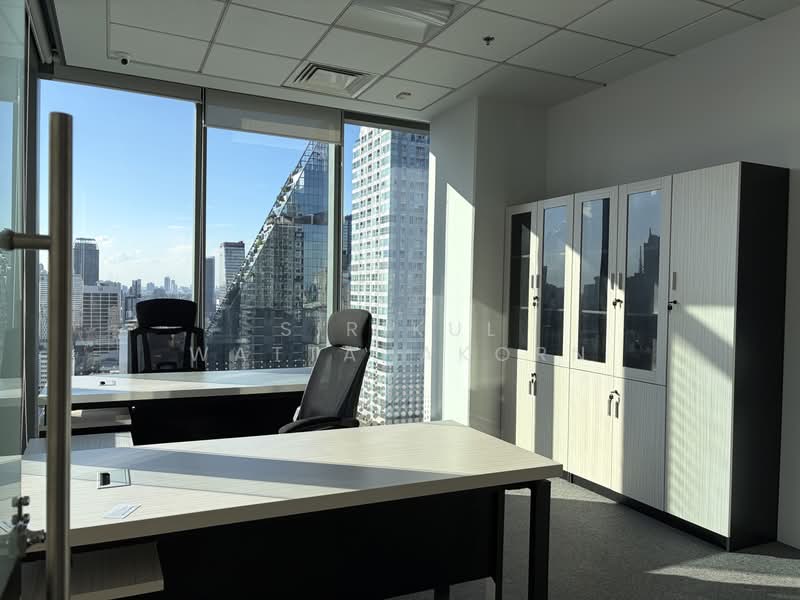 Grade A Office, Furnished, with skywalk access from BTS St. Louis, Bangkok, Yan Nawa, Sathon, Bangkok, , 436 sqm, Office Space For Rent, by Sirikul Wattanakorn, 500395175 - DDproperty.com