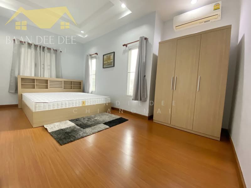 บ้านให้เช่า – ใกล้มีโชคพลาซ่าเพียง 5 นาที ค่าเช่า 15,000 บาท / เดือน รหัสทรัพย์ : No.5H170, เชียงใหม่, หนองจ๊อม, สันทราย, เชียงใหม่, 150 ตร.ม., บ้านเดี่ยว ให้เช่า, โดย Baandeedee Chiangmai, 500395477 - DDproperty.com