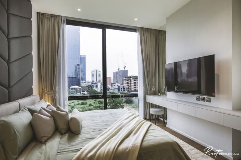 Muniq Langsuan, Bangkok, Soi Tonson, Lumphini, Pathum Wan, Bangkok, 2 Bedrooms, 78 sqm, Condo For Rent, by Knight Frank Chartered (Thailand) Co.,Ltd, 500395790 - DDproperty.com
