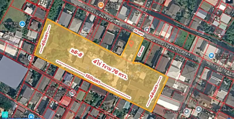 ที่ดินซอยจรัญสนิทวงศ์44, Bangkok, จรัญสนิทวงศ์44, Bang Yi Khan, Bang Phlat, Bangkok, , 7,104 sqm, Land For Sale, by ธนณัฎฐ์ ศตายุสกุลวงศ์, 500395915 - DDproperty.com