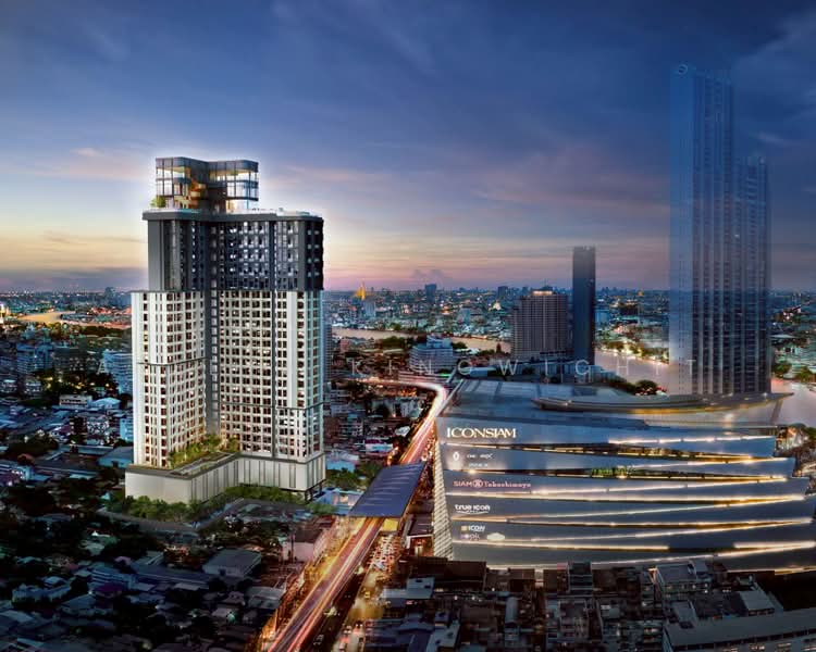 Rhythm Charoennakhon Iconic, Bangkok, Charoen Nakhon Road, Khlong Ton Sai, Khlong San, Bangkok, 1 Bedroom, 44 sqm, Condo Option To Buy, by Areeya Kingwichit, 500396038 - DDproperty.com