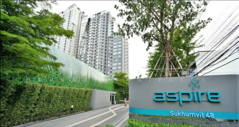 Aspire Sukhumvit 48, Bangkok, Sukhumvit Road, Phra Kanong, Khlong Toei, Bangkok, 1 Bedroom, 32 sqm, Condo For Rent, by Anyanee Norranitchaiyakul, 500396512 - DDproperty.com
