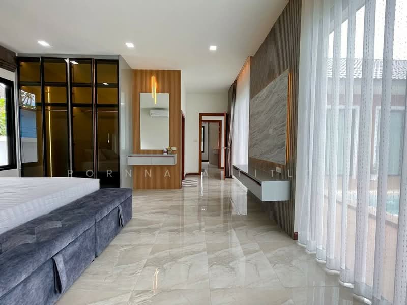 Brand-new pool villa near the mountains and the sea in Bang Saray, Chon Buri (Pattaya), Bang Sa-re, Sattahip, Chon Buri (Pattaya), 3 Bedrooms, 165 sqm, Single Detached House For Sale, by Pornnapa Titloi, 500396872 - DDproperty.com