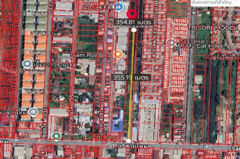 ที่ดินเปล่า เนื้อที่ 536 ตร.ว. ใกล้ซอยสายไหม 39 (ตรงข้ามศูนย์รถ MG) ถนนสายไหม แขวงสายไหม เขตสายไหม, กรุงเทพ, สายไหม, กรุงเทพ, 2,144 ตร.ม., ที่ดิน ขาย, โดย ชนะชาติ นนท์ตา, 500396989 - DDproperty.com