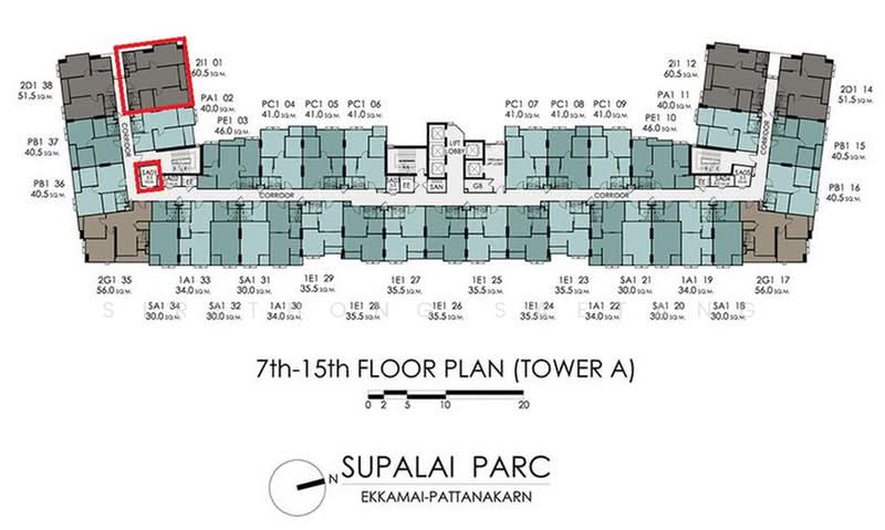 Supalai Parc Ekkamai-Pattanakarn, Bangkok, Suan Luang, Bangkok, 2 Bedrooms, 66 sqm, Condo For Sale, by Sirithong Saetang, 500397105 - DDproperty.com