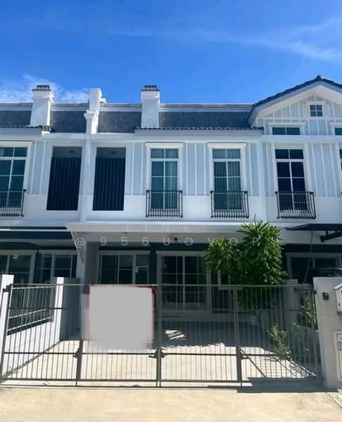 Indy 2 Bangna-Ramkhamhaeng 2, Bangkok, Soi Ramkhamhaeng 2, Dok Mai, Prawet, Bangkok, 3 Bedrooms, 137 sqm, Townhouse For Rent, by Line: @956uovqp, 500397679 - DDproperty.com