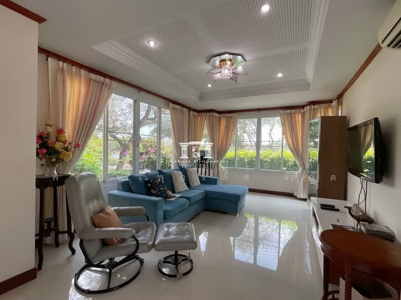 46015 - บ้านเดี่ยว 2 ชั้น หลังใหญ่ริมทะเลสาป ชลลดา รามอินทรา (L&H) ใกล้แฟชั่นไอส์แลนด์, กรุงเทพ, เลียบกาญจนาภิเษก, คันนายาว, กรุงเทพ, 450 ตร.ม., บ้านเดี่ยว ขาย, โดย บริษัท ฟอร์เบสท์ พร็อพเพอร์ตี้ส์ จำกัด, 500398223 - DDproperty.com