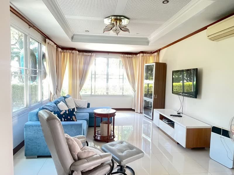 46015 - บ้านเดี่ยว 2 ชั้น หลังใหญ่ริมทะเลสาป ชลลดา รามอินทรา (L&H) ใกล้แฟชั่นไอส์แลนด์, Bangkok, เลียบกาญจนาภิเษก, Khan Na Yao, Bangkok, 3 Bedrooms, 450 sqm, Single Detached House For Sale, by Forbest Properties Co., Ltd., 500398223 - DDproperty.com