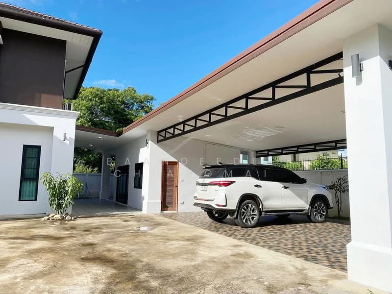 A house for rent near Big C Don Chan, Chiang Mai Rental Price: 50,000THB/month Property ID: No.7H180, Chiang Mai, Chai Sa Than, Saraphi, Chiang Mai, 4 Bedrooms, 400 sqm, Single Detached House For Rent, by Baandeedee Chiangmai, 500398318 - DDproperty.com